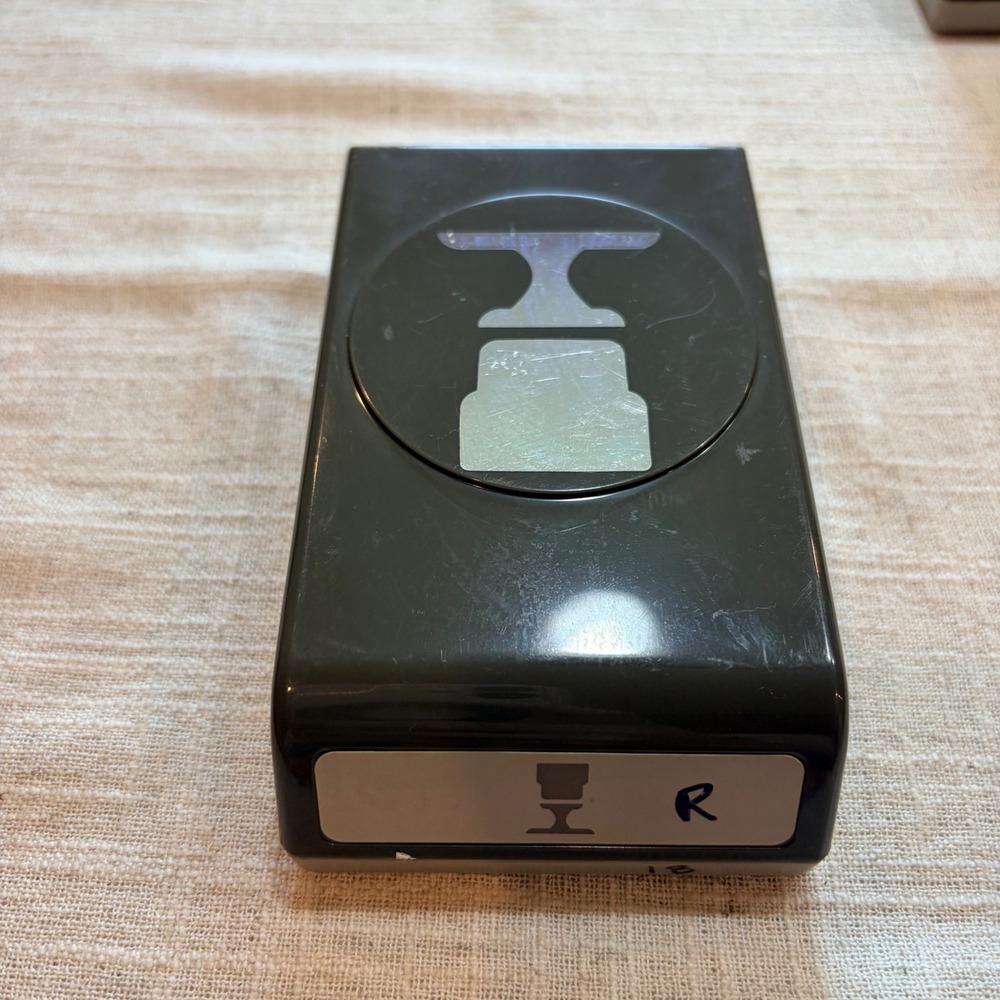 Stampin Up Trophy Cup Large Paper Punch for Scrapbooking and Card Making